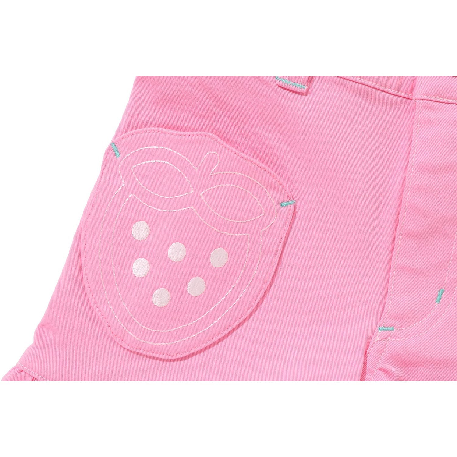 BABY MILO STRAWBERRY FRILL SHORTS KIDS