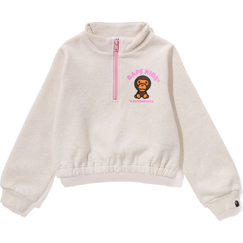 BABY MILO HALF ZIP SWEATSHIRT KIDS