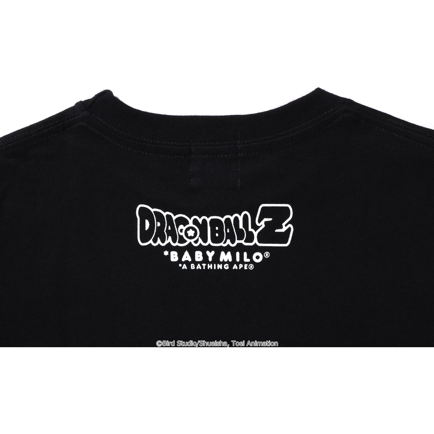 BAPE X DRAGON BALL Z MAJIN BUU & MR. SATAN BABY MILO TEE KIDS