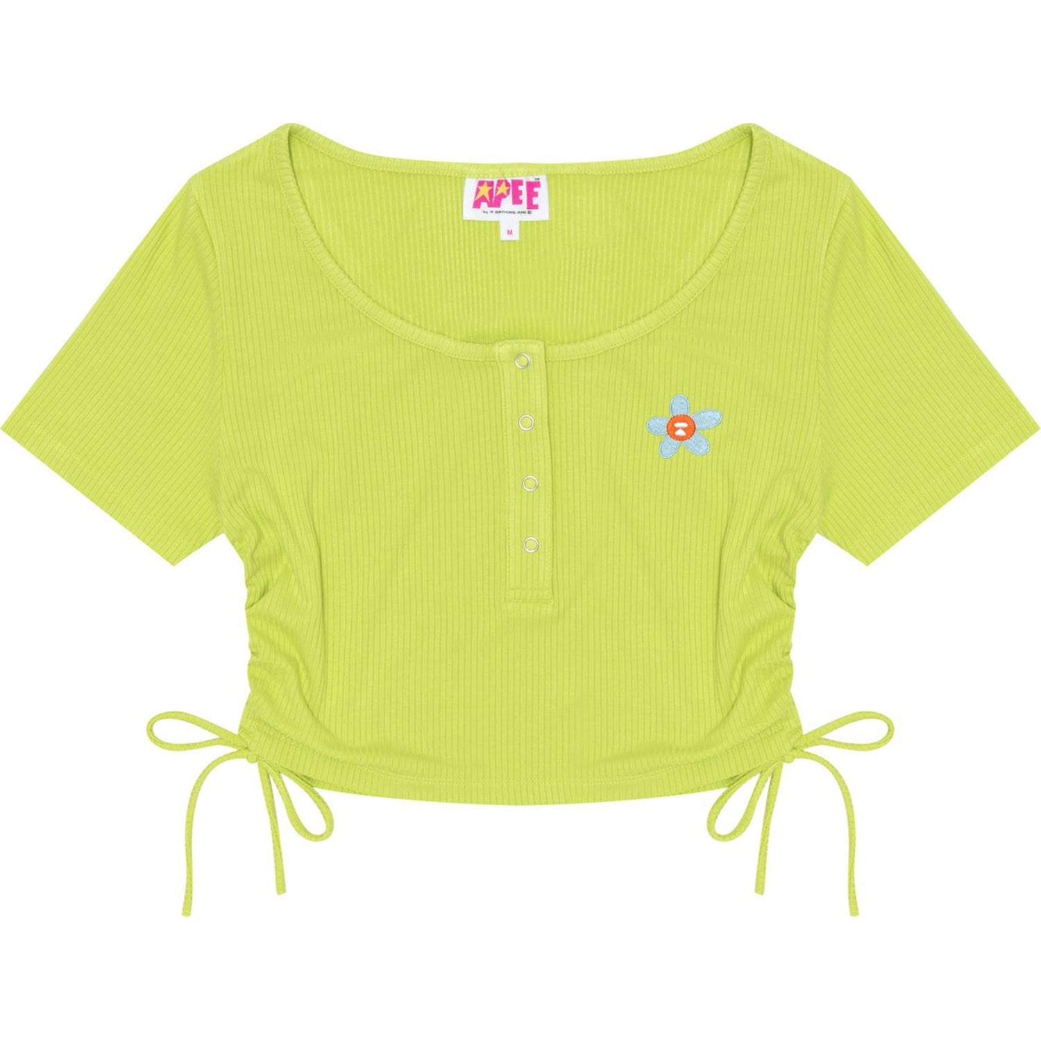 APEE DRAWSTRING SIDES CROPPED TOP LADIES