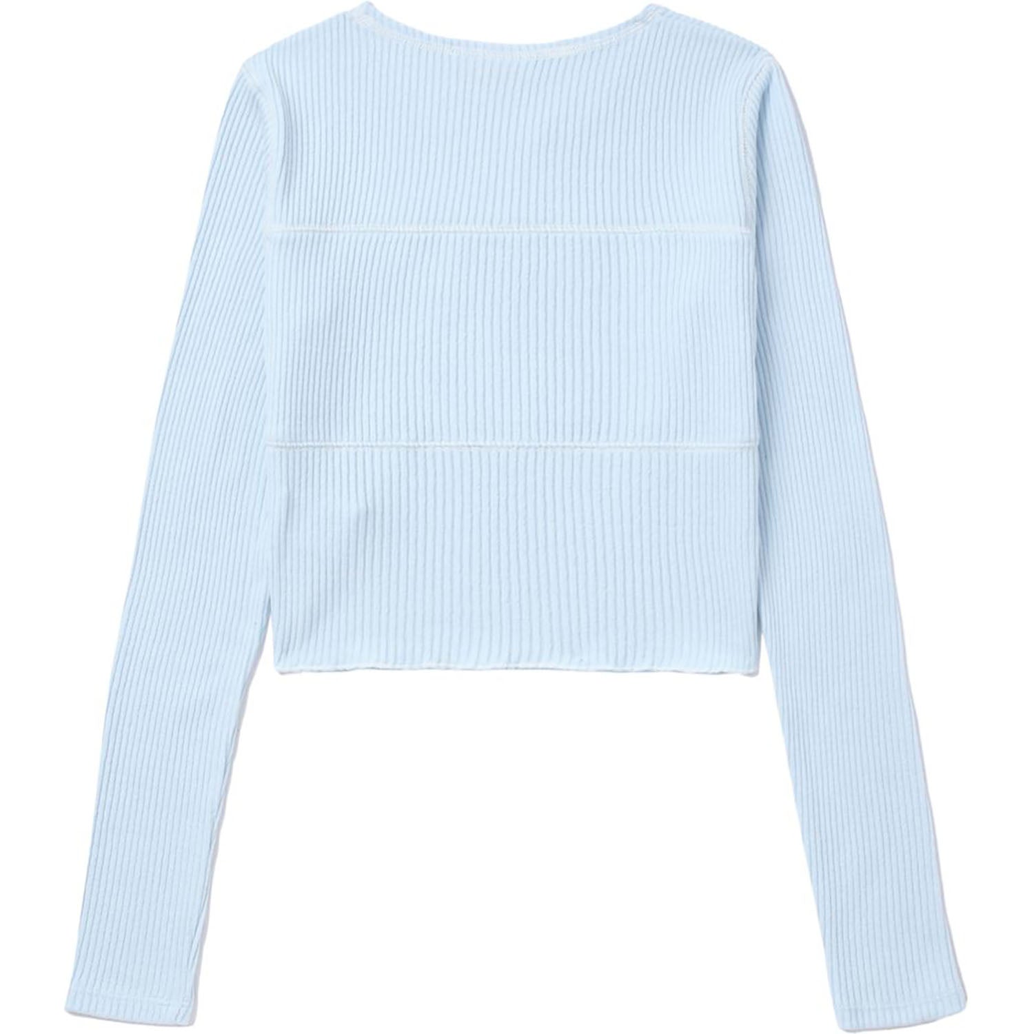 APEE RIBBED CROP TOP LADIES