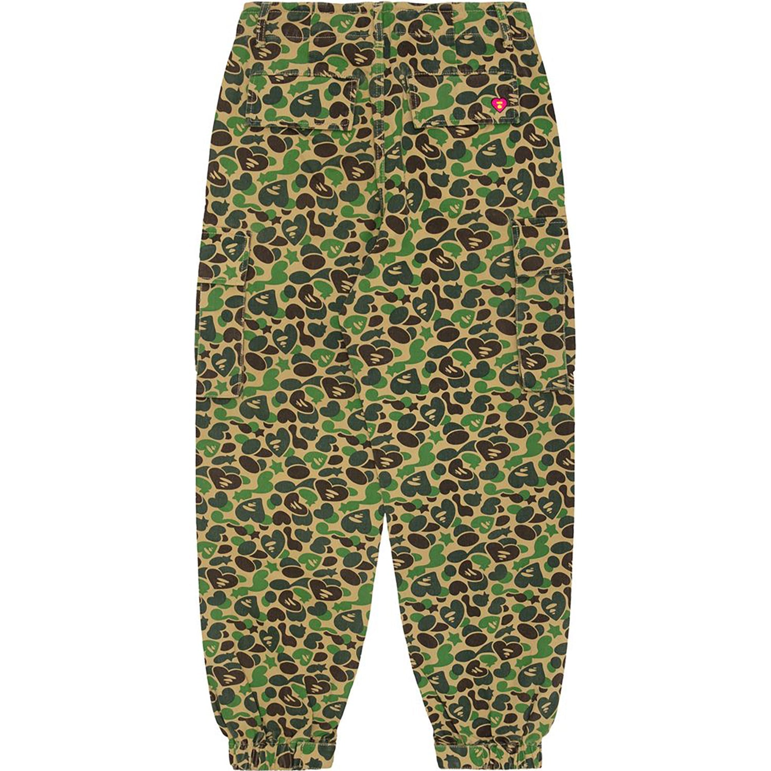 APEE WIDE LEG PATTERN CAGO PANTS LADIES