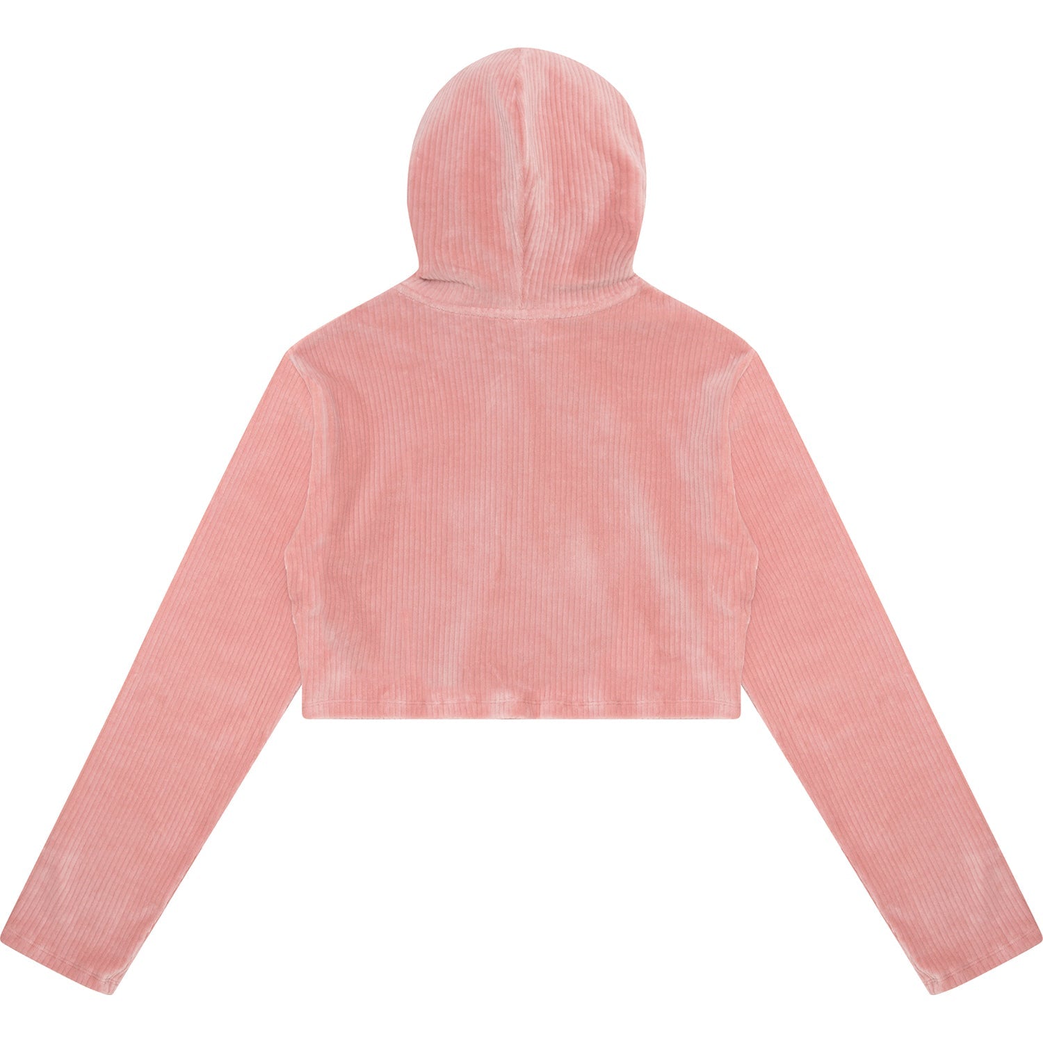 APEE CROPPED ZIP UP HOODIE LADIES