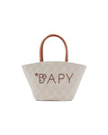 BAPY MONOGRAM TOTE BAG LADIES