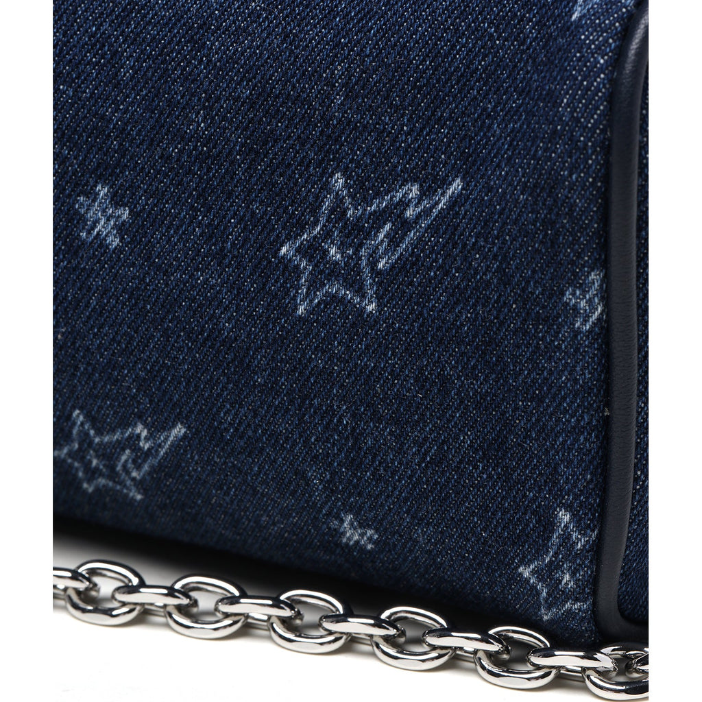 BAPY MONOGRAM DENIM BAG LADIES