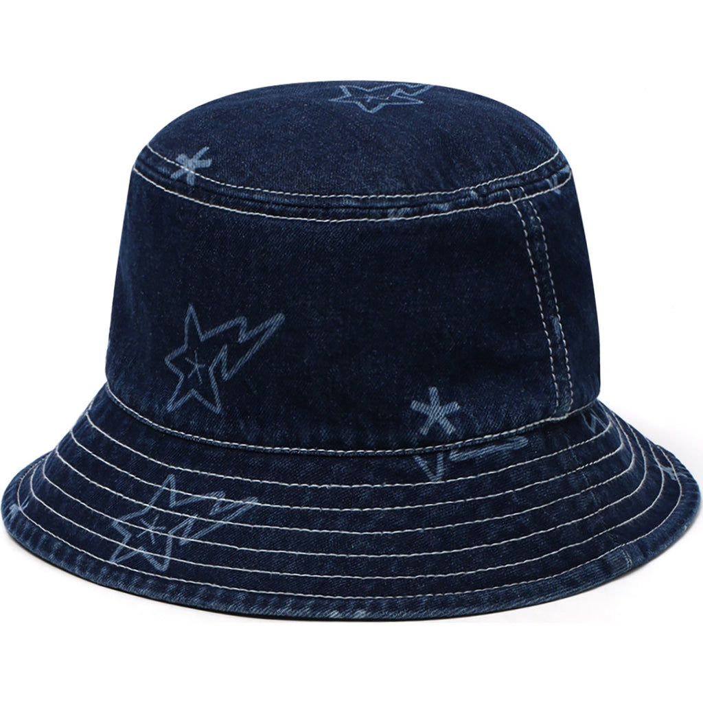 BAPY MONOGRAM DENIM HAT LADIES