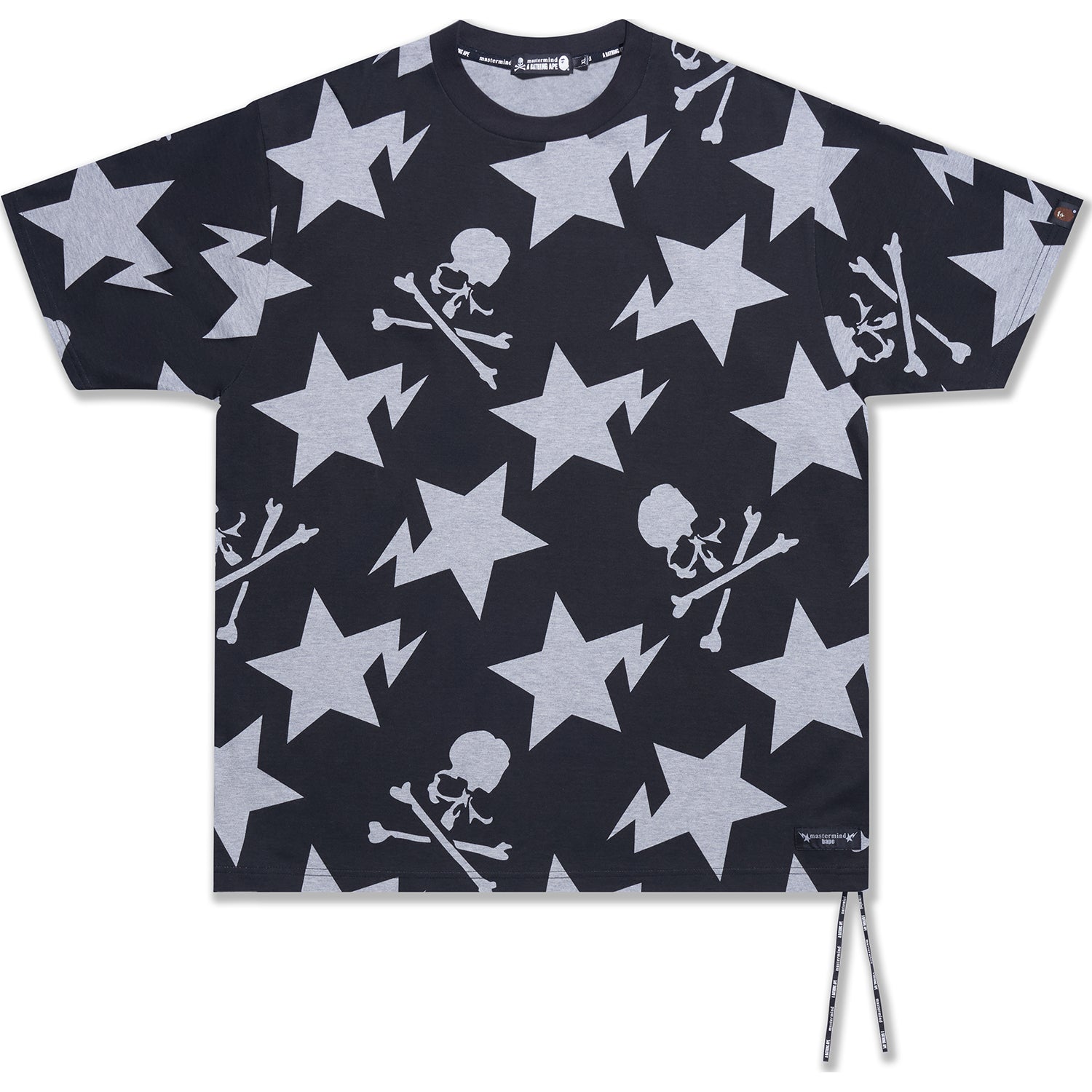 MM BAPE STA PATTERN RELAXED TEE 12TH MENS